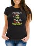 Weihnachtsshirt Damen Spruch Und dann Menschen T-Shirt Weihnachten Lustig Weihnachtsoutfit Frauen Moonworks®preview