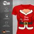 Weihnachtsshirt Damen Team Santa Claus Weihnachtsmann Spruch Weihnachten Lustig Weihnachtsoutfit Frauen Moonworks®preview