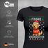 Weihnachtsshirt Damen Weihnachten Frohe Waunachten Wortspiel Spruch lustig Hund Ugly XMAS Outifit Frauen Moonworks®preview