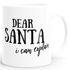 Weihnachtstasse Dear Santa I can explain Kaffee-Tasse Weihnachten Spruch lustig MoonWorks®preview