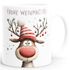 Weihnachtstasse Frohe Weihnachten Tierbilder Lustig Tasse [DesignVariant] Geschenkidee Adventskalender Nikolaus Keramiktasse SpecialMe®preview