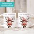 Weihnachtstasse Frohe Weihnachten Tierbilder Lustig Tasse [DesignVariant] Geschenkidee Adventskalender Nikolaus Keramiktasse SpecialMe®preview