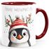 Weihnachtstasse Frohe Weihnachten Tierbilder Lustig Tasse [DesignVariant] Geschenkidee Adventskalender Nikolaus Keramiktasse SpecialMe®preview