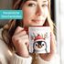 Weihnachtstasse Frohe Weihnachten Tierbilder Lustig Tasse [DesignVariant] Geschenkidee Adventskalender Nikolaus Keramiktasse SpecialMe®preview