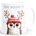 Weihnachtstasse Frohe Weihnachten Tierbilder Lustig Tasse [DesignVariant] Geschenkidee Adventskalender Nikolaus Keramiktasse SpecialMe®preview