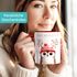 Weihnachtstasse Frohe Weihnachten Tierbilder Lustig Tasse [DesignVariant] Geschenkidee Adventskalender Nikolaus Keramiktasse SpecialMe®preview