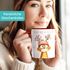 Weihnachtstasse Frohe Weihnachten Tierbilder Lustig Tasse [DesignVariant] Geschenkidee Adventskalender Nikolaus Keramiktasse SpecialMe®preview