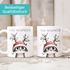 Weihnachtstasse Frohe Weihnachten Tierbilder Lustig Tasse [DesignVariant] Geschenkidee Adventskalender Nikolaus Keramiktasse SpecialMe®preview