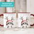 Weihnachtstasse Frohe Weihnachten Tierbilder Lustig Tasse [DesignVariant] Geschenkidee Adventskalender Nikolaus Keramiktasse SpecialMe®preview