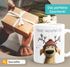 Weihnachtstasse Frohe Weihnachten Tierbilder Lustig Tasse [DesignVariant] Geschenkidee Adventskalender Nikolaus Keramiktasse SpecialMe®preview