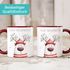 Weihnachtstasse Frohe Weihnachten Tierbilder Lustig Tasse [DesignVariant] Geschenkidee Adventskalender Nikolaus Keramiktasse SpecialMe®preview