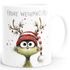 Weihnachtstasse Frohe Weihnachten Tierbilder Lustig Tasse [DesignVariant] Geschenkidee Adventskalender Nikolaus Keramiktasse SpecialMe®preview