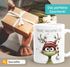 Weihnachtstasse Frohe Weihnachten Tierbilder Lustig Tasse [DesignVariant] Geschenkidee Adventskalender Nikolaus Keramiktasse SpecialMe®preview