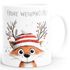 Weihnachtstasse Frohe Weihnachten Tierbilder Lustig Tasse [DesignVariant] Geschenkidee Adventskalender Nikolaus Keramiktasse SpecialMe®preview