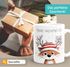 Weihnachtstasse Frohe Weihnachten Tierbilder Lustig Tasse [DesignVariant] Geschenkidee Adventskalender Nikolaus Keramiktasse SpecialMe®preview