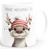 Weihnachtstasse Frohe Weihnachten Tierbilder Lustig Tasse [DesignVariant] Geschenkidee Adventskalender Nikolaus Keramiktasse SpecialMe®preview