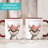 Weihnachtstasse Frohe Weihnachten Tierbilder Lustig Tasse [DesignVariant] Geschenkidee Adventskalender Nikolaus Keramiktasse SpecialMe®preview