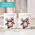 Weihnachtstasse Frohe Weihnachten Tierbilder Lustig Tasse [DesignVariant] Geschenkidee Adventskalender Nikolaus Keramiktasse SpecialMe®preview