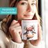 Weihnachtstasse Frohe Weihnachten Tierbilder Lustig Tasse [DesignVariant] Geschenkidee Adventskalender Nikolaus Keramiktasse SpecialMe®preview