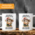 Weihnachtstasse mit Kuh Motiv Spruch Keramikbecher für Glühweinliebhaber XMAS Geschenk für Familie Freunde Kollegen MoonWorks®preview