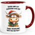 Weihnachtstasse mit Kuh Motiv Spruch Keramikbecher für Glühweinliebhaber XMAS Geschenk für Familie Freunde Kollegen MoonWorks®preview