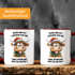 Weihnachtstasse mit Kuh Motiv Spruch Keramikbecher für Glühweinliebhaber XMAS Geschenk für Familie Freunde Kollegen MoonWorks®preview