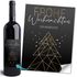 Weinetikett Frohe Weihnachten personalisierbar Wunschtext Flaschenetikett  – Flaschen XMAS Deko Special Me®preview