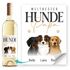 Weinetiketten Hundepapa personalisiert  mit bis zu 3 Hunden und Wunschnamen Flaschenetiketten selbstklebend Wein Geschenk SpecialMe®preview