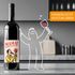 Weinetiketten Muttertag Mama Pop-Art Musik Flaschenetiketten selbstklebend Wein Geschenk von Kindern für Mütter Moonworks®preview