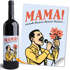 Weinetiketten Muttertag Mama Pop-Art Musik Flaschenetiketten selbstklebend Wein Geschenkidee für Mütter Moonworks®preview