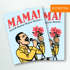 Weinetiketten Muttertag Mama Pop-Art Musik Flaschenetiketten selbstklebend Wein Geschenkidee für Mütter Moonworks®preview