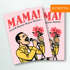 Weinetiketten Muttertag Mama Pop-Art Musik Flaschenetiketten selbstklebend Wein Geschenkidee für Mütter Moonworks®preview