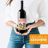Weinetiketten Muttertag Mama Pop-Art Musik Flaschenetiketten selbstklebend Wein Geschenkidee für Mütter Moonworks®preview