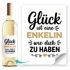Weinetiketten Weinflaschenetiketten personalisiert Flaschenetiketten selbstklebend Wein Geschenk {styleVariationName} SpecialMe® preview
