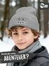 Wintermütze Kinder Beanie Jungen Monster Patch Aufdruck Print Strickmütze Kindermütze MoonWorks®preview
