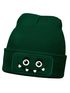 Wintermütze Kinder Beanie Jungen Monster Patch Aufdruck Print Strickmütze Kindermütze MoonWorks®preview