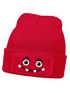 Wintermütze Kinder Beanie Jungen Monster Patch Aufdruck Print Strickmütze Kindermütze MoonWorks®preview