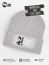 Wintermütze Kinder Beanie Jungen Patch Frechdachs Aufdruck Print Strickmütze Kindermütze MoonWorks®preview