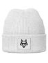 Wintermütze Kinder Beanie Jungen Patch mit Aufdruck Wolf Print Strickmütze Winter Accessoires MoonWorks®preview