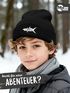 Wintermütze Kinder Beanie Jungen Patch Shark Hai Aufdruck Print Strickmütze Kindermütze MoonWorks®preview