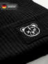 Wintermütze Kinder Beanie Mädchen Patch Bär Teddy Aufdruck Print Strickmütze MoonWorks®preview