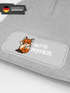 Wintermütze Kinder Beanie Mädchen Patch Pfiffikus Fuchs Aufdruck Strickmütze Kindermütze Spruch Lustig MoonWorks®preview
