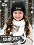 Wintermütze Kinder Beanie Mädchen Schlitzohr Hase Aufdruck Print Strickmütze Kindermütze Spruch Lustig MoonWorks®preview