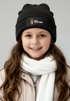 Wintermütze Kinder Beanie Mädchen Schlitzohr Hase Aufdruck Print Strickmütze Kindermütze Spruch Lustig MoonWorks®preview