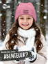 Wintermütze Kinder Beanie Mädchen Spruch Lustig Zuckerschock Aufdruck Print Strickmütze MoonWorks®preview
