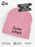 Wintermütze Kinder Beanie Mädchen Spruch Lustig Zuckerschock Aufdruck Print Strickmütze MoonWorks®preview