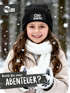 Wintermütze Kinder Beanie Spruch Ciao Kakao  Mädchen Patch Aufdruck Print Strickmütze MoonWorks®preview
