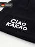 Wintermütze Kinder Beanie Spruch Ciao Kakao  Mädchen Patch Aufdruck Print Strickmütze MoonWorks®preview