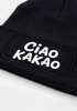 Wintermütze Kinder Beanie Spruch Ciao Kakao  Mädchen Patch Aufdruck Print Strickmütze MoonWorks®preview