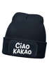 Wintermütze Kinder Beanie Spruch Ciao Kakao  Mädchen Patch Aufdruck Print Strickmütze MoonWorks®preview